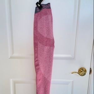 NWOT Gymshark Flex Leggings Pink Contour